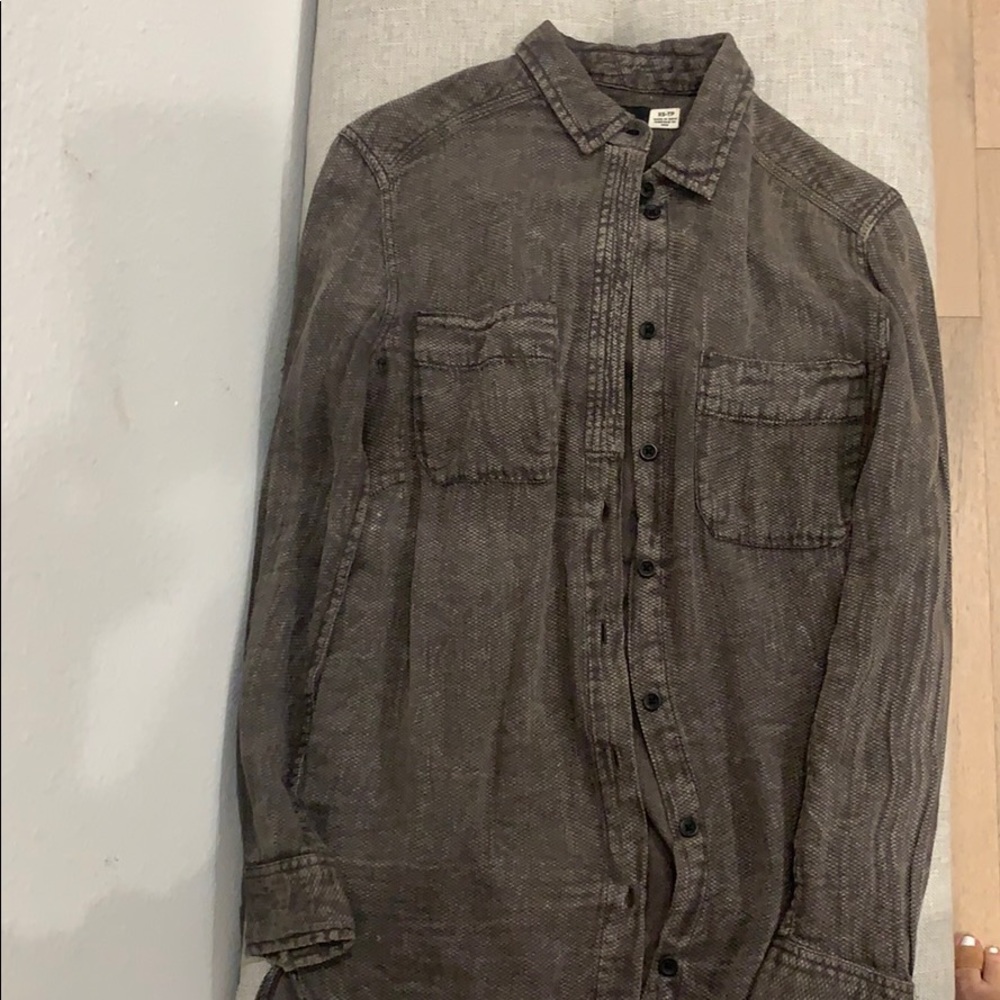 Button up shirt jacket